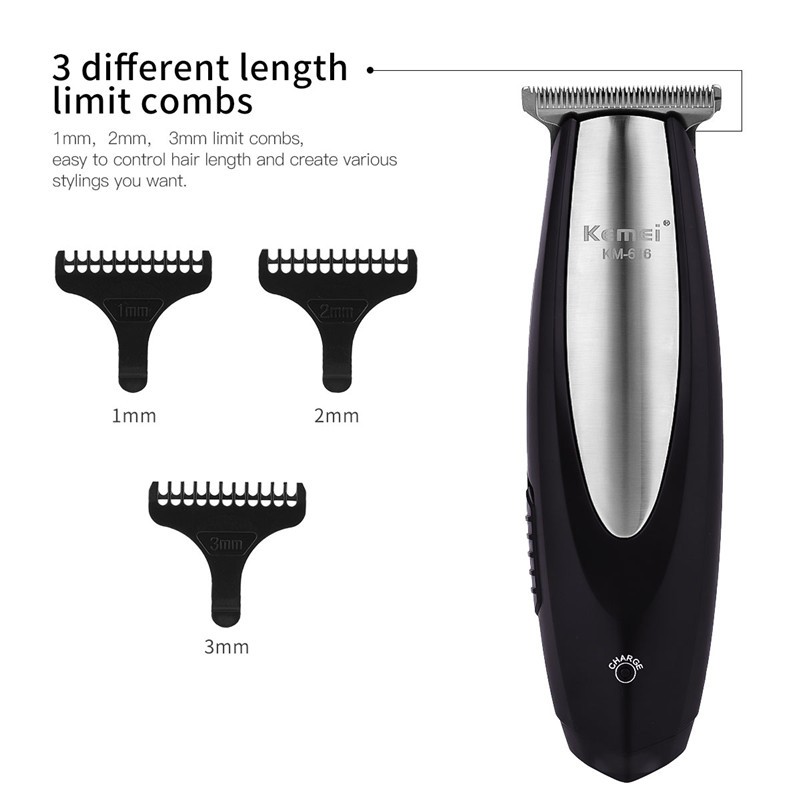 Tông đơ cắt tóc điện Kemei độ ồn thấp sử dụng chuyên nghiệp cho trẻ em
