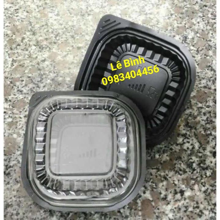 100 Hộp HT12 (Hộp vuông đế đen)