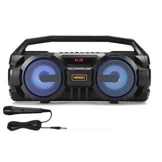 Loa Karaoke Bluetooth Kimiso S1 Xách Tay, Có Đèn Led - BH 3 tháng - Hưng Long PC