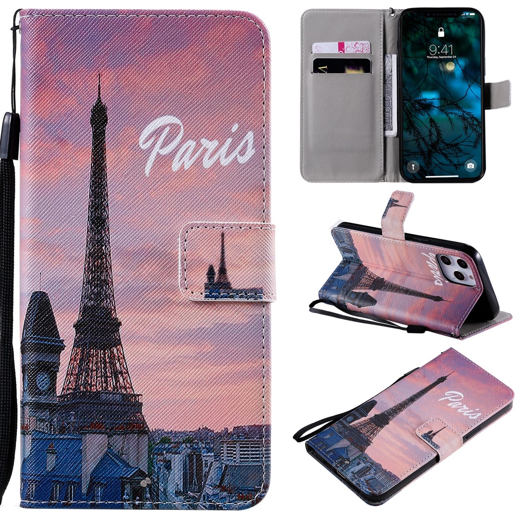 Ốp Điện Thoại Kèm Ví Hình Tự Chọn Cho iPhone 5 5s 6 6s 7 8 Plus 7 + 6 + 8 +