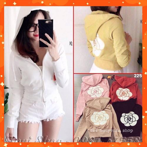 ÁO KHOÁC NỮ M29 (Thêu Bông Hoa - Kèm Ảnh Thật)