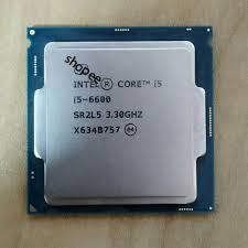 CPU intel I5 - 6600 Tray không box+tản