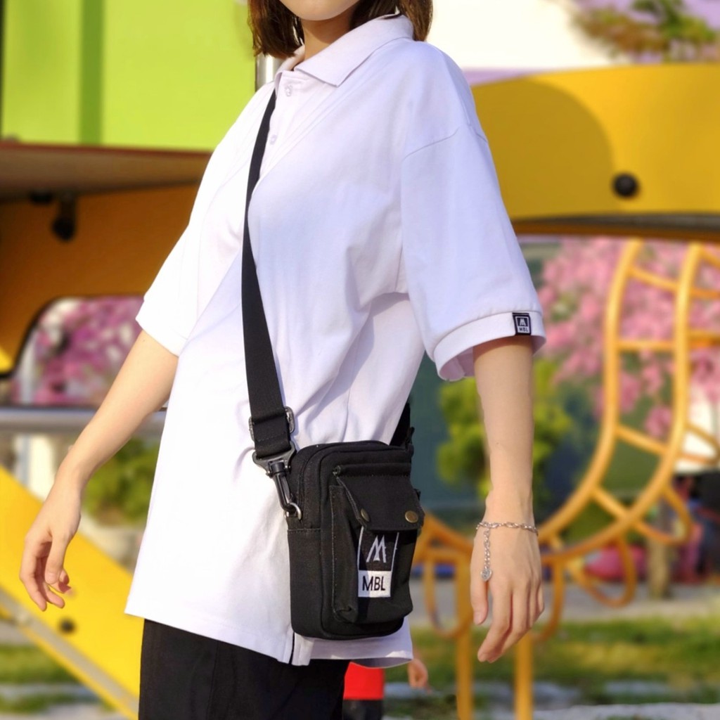 Áo polo form rộng MBL - Polo Basic Oversize