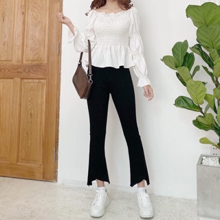 Jeans loe lai xéo Vnxk