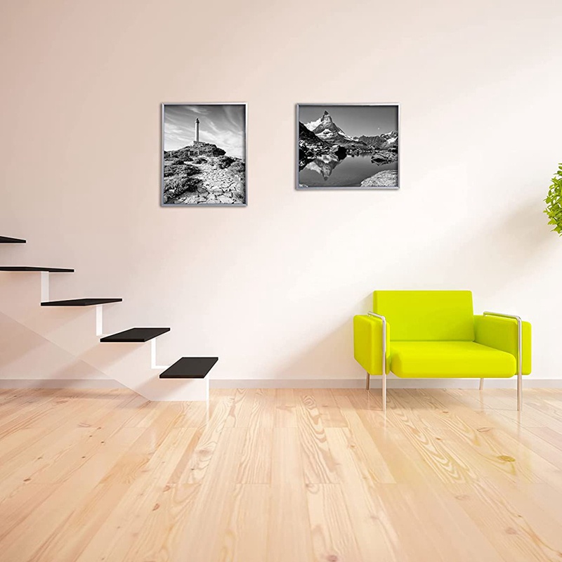 1 Bộ Khung Ảnh Bằng Nhôm 16x20Inch Màu Đen