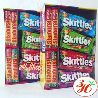 Combo kẹo Skittles và Starburst date T7/20 xách tay Mỹ