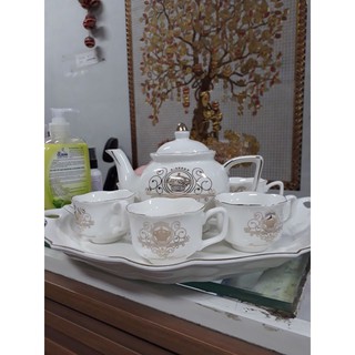 Bộ ấm chén khay cốc cực đẹp LLH-1