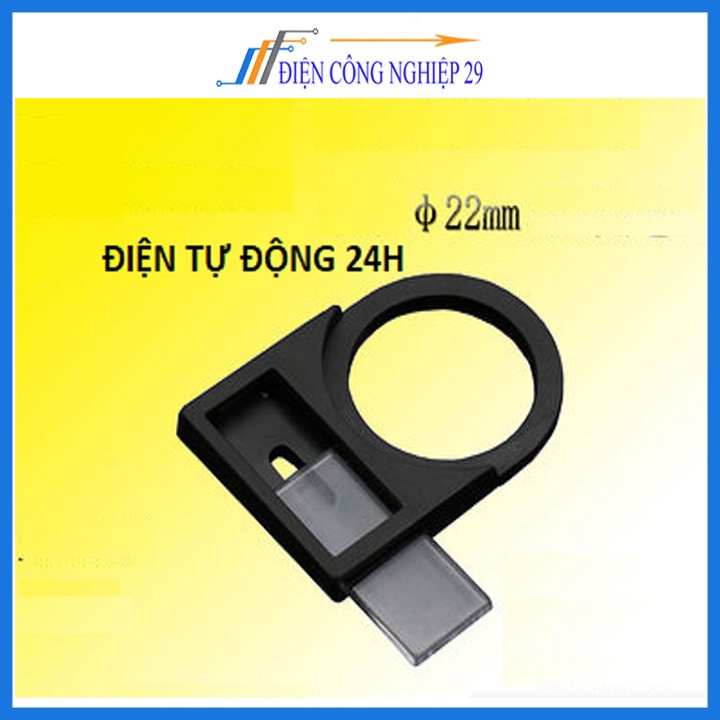 Tem nhãn mica phi 22mm và 25mm ghi tên, kí hiệu thiết bị điện trên tủ điện giúp nhận diện dễ dàng hơn