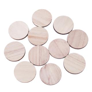 Bộ 10 Miếng Gỗ Tròn 50mm (5Cm)