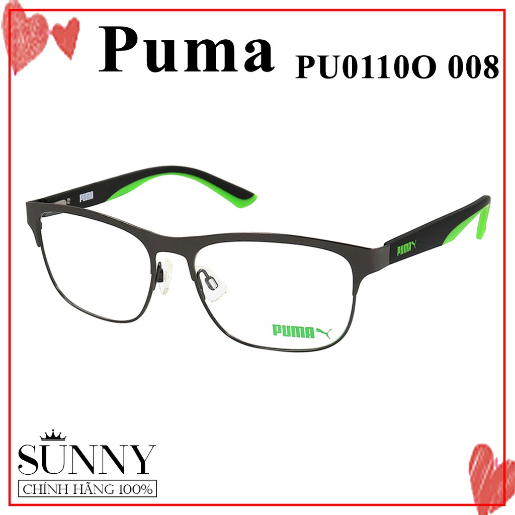 PU0110O - Gọng kính Puma chính hãng Italy