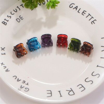 Bộ 12 cái gấp tóc mini màu đen nhũ cho bạn gái, gấp tóc mái sang chảnh