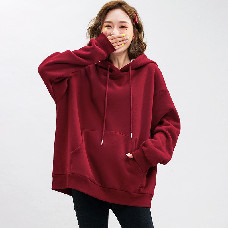 Áo Hoodie Trơn Nam Nữ Form Rộng - Full 9 Màu Cực Xinh - [Có Xanh Đậu Ngọt Cực] - Chất Nỉ Bông Mềm Xốp Dày Dạn | BigBuy360 - bigbuy360.vn