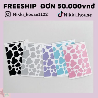 STICKER BÒ SỮA