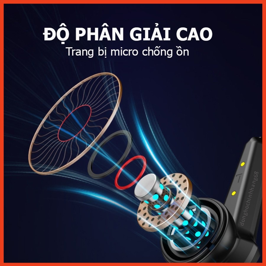 Tai Nghe Gaming Bluetooth G11 Pro TWS Độ Trễ Cực Thấp Khi Chơi Game, Âm Bass Mạnh Mẽ, Nghe Cực Hay Bảo Hành 12 Tháng