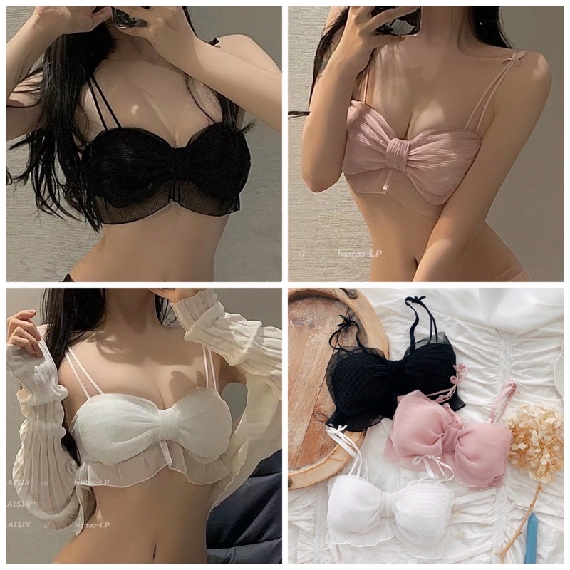 Áo bra lưới dập tiểu thư - UK alohashop91