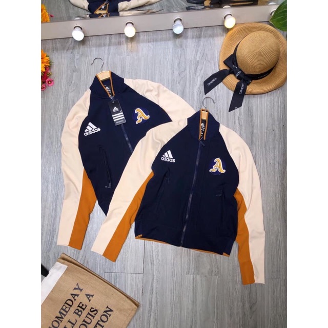 [Mã WASTMAY giảm 15% tối đa 30K đơn 150K] Áó khoác nữ bomber dài tay tím than phối cam_kèm ảnh thật | BigBuy360 - bigbuy360.vn