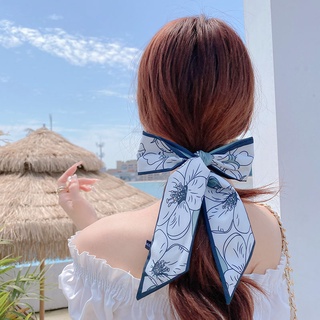 Khăn Lụa Cao Cấp Nơ Cổ, Quấn Quai Túi