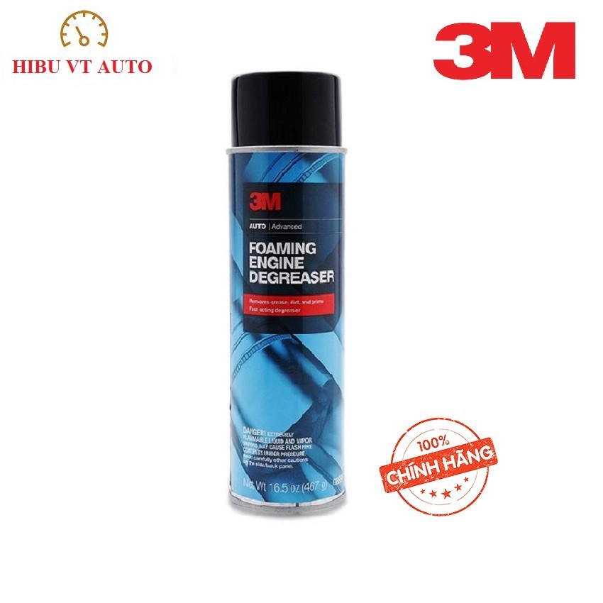 Chai Tẩy rửa dầu mỡ động cơ 3M Foaming Engine Degreaser (467g) 08899