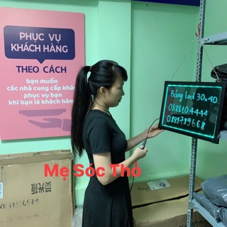 Bảng led viết tay 30x40cm ( hàng có sẵn)