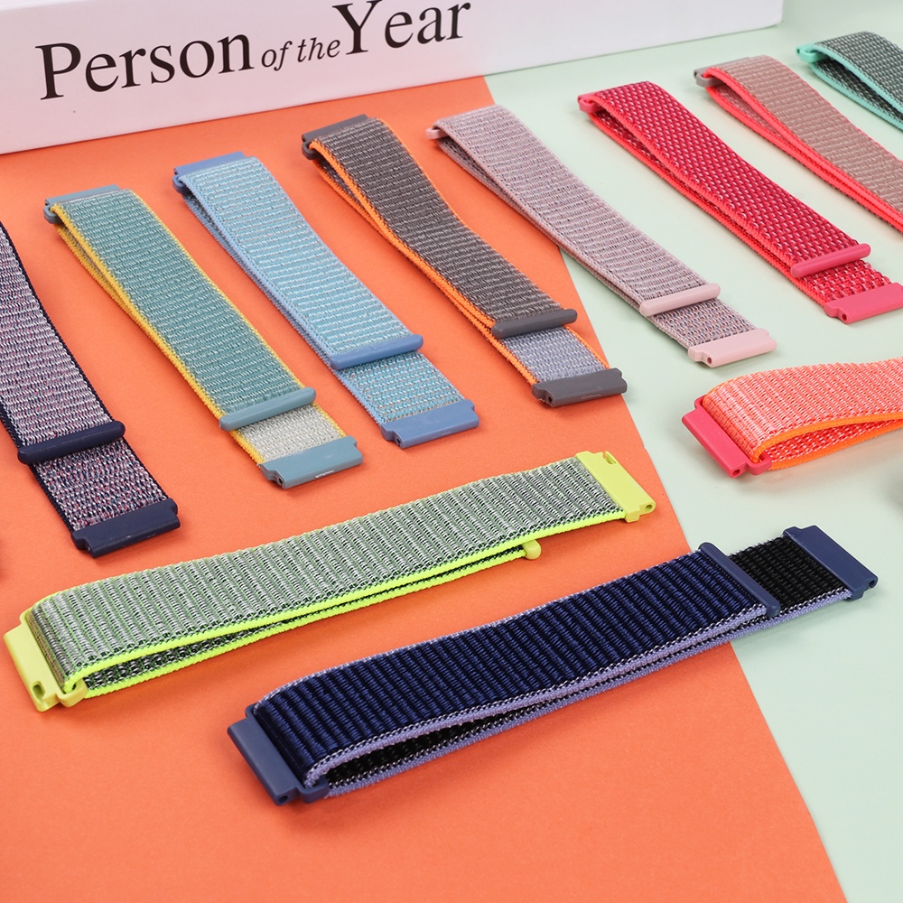 Dây đeo đồng hồ thông minh JANSIN nylon phong cách thể thao thích hợp cho IMILAB W12 IILAB W12