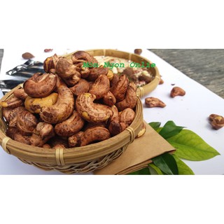 Hạt điều lụa rang muối Bình Phước loại A 500g