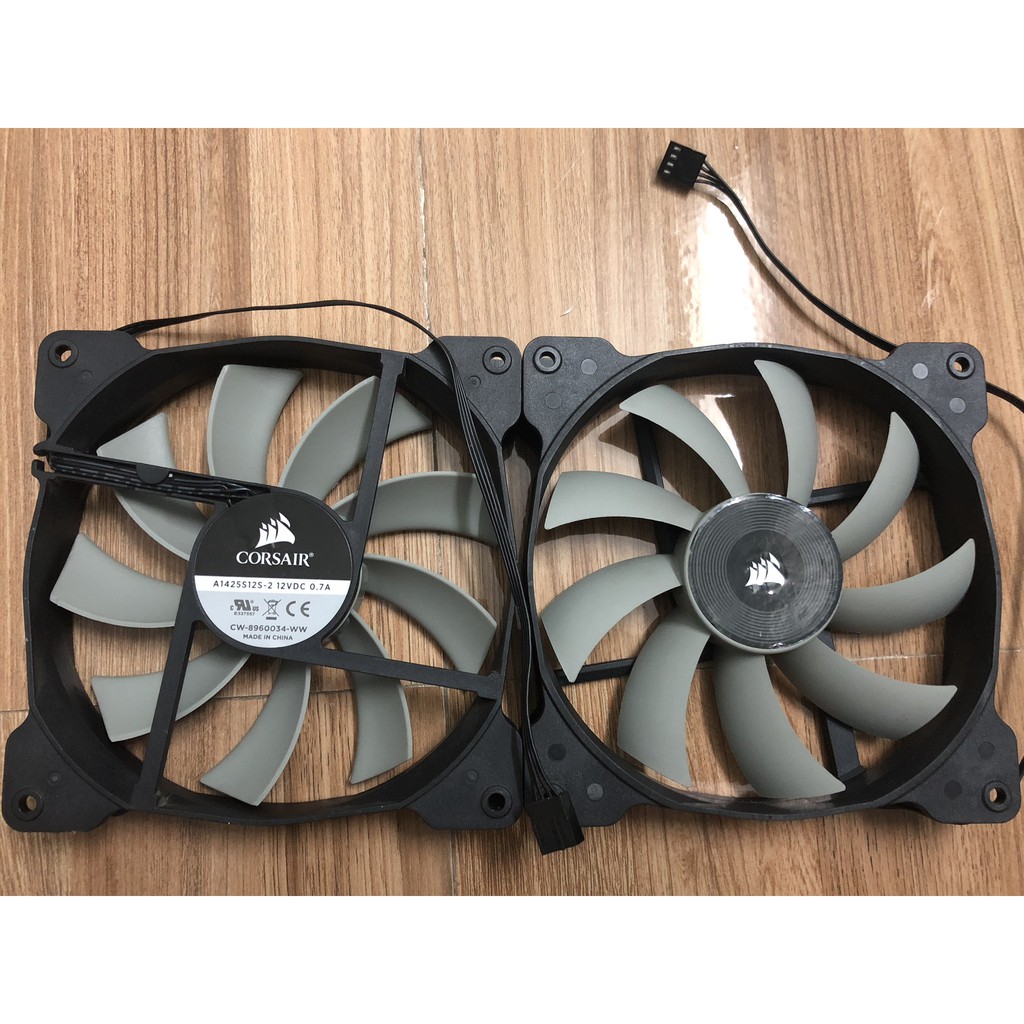 Quạt tản nhiệt Fan case Corsair High Static Pressure PWM SP140L THỔI RAD ~ 2400 RPM