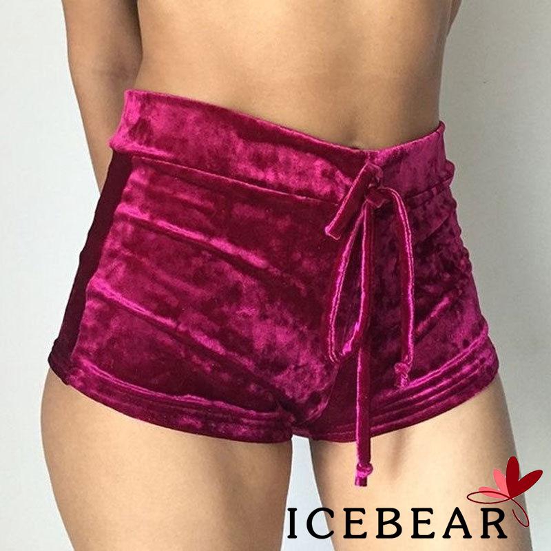 Quần ngắn lưng cao thời trang mùa hè quyến rũ dành cho nữ đi biển