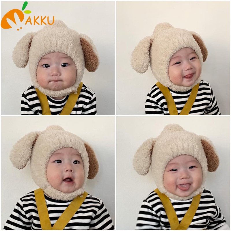 Mũ cho mũ trẻ em Mới sinh Trẻ mới biết đi Caps Kids Bear Plush Cute Hats Boy Girl Fashion Bunny Caps Cartoon Winter Autumn Warm AKKU