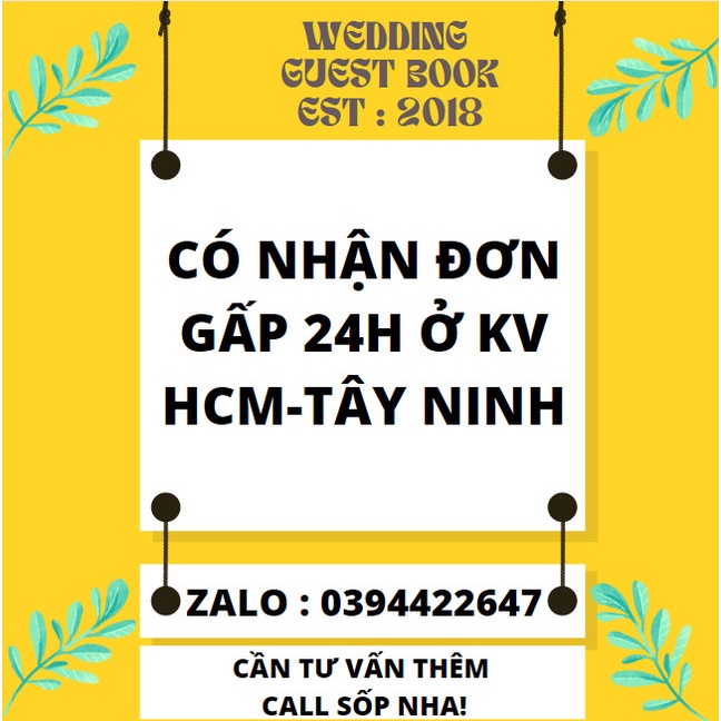 Hộp Thả Tim Cưới Đủ Size Kèm Phụ Kiện Rustic Wedding Decor | Thao Wedding Guestbook