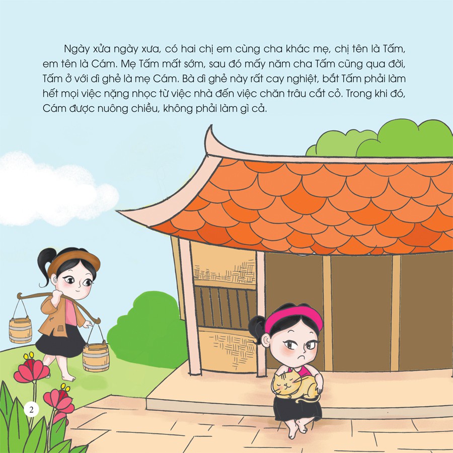 Sách Cổ Tích Muôn Màu Vui Đọc Truyện Khéo Tay Tô Truyện Cổ Tích Việt Nam Tấm Cám