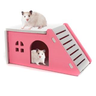 Nhà Gỗ Đồ Chơi Cho Chuột Hamster
