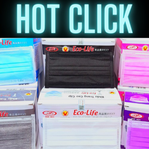 Hộp 50 cái khẩu trang y tế cao cấp 4 lớp Joko & Eco - life - Hàng có sẵn