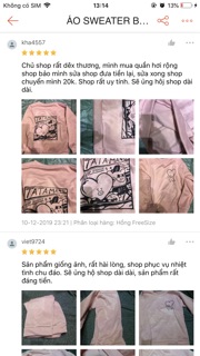 FREESHIP 50k - ÁO SWEATER BTS HỒNG SO CUTE
