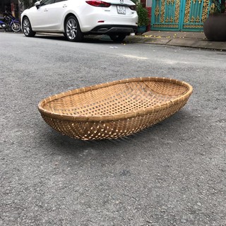 Nôi em bé ngủ võng tre