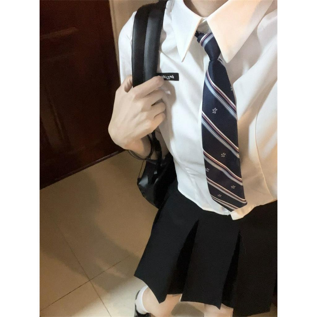 Xiaozhainv Áo Sơ Mi Tay Ngắn Thời Trang Dành Cho Nữ