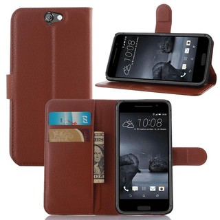 Bao da cho htc one a9 dạng ví litchi