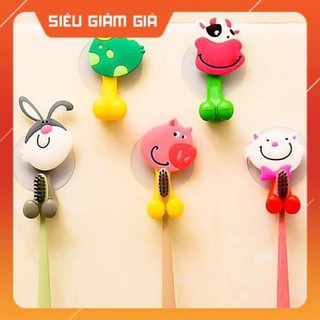 Móc hít chân không hình thú treo đồ