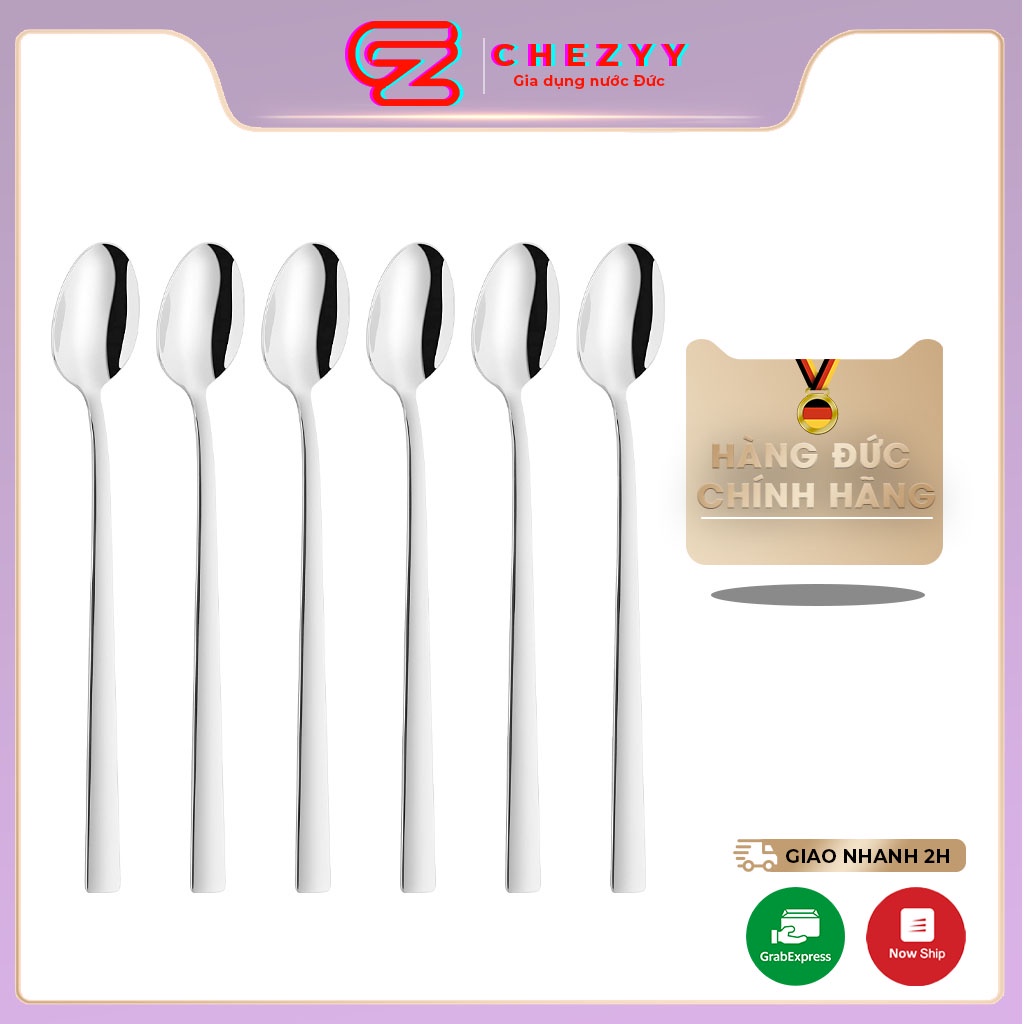 Bộ 6 thìa Zwilling Dinner Longdrink [Hàng Đức chính hãng]