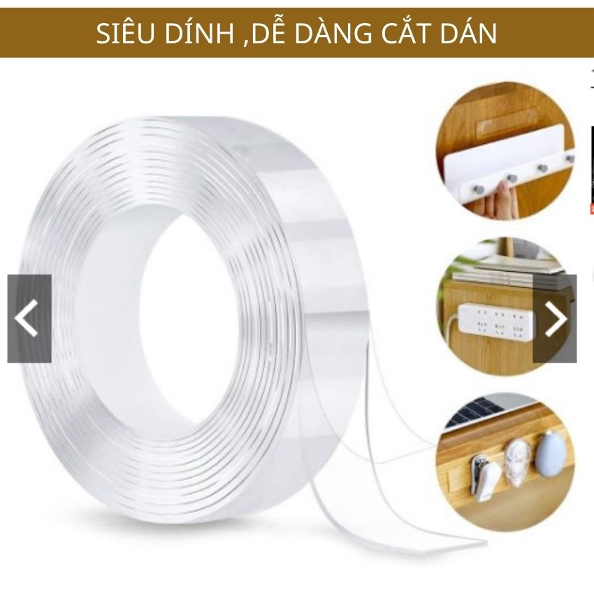 Băng keo 2 mặt siêu dính thần thánh 3M-HÒA PHÁT