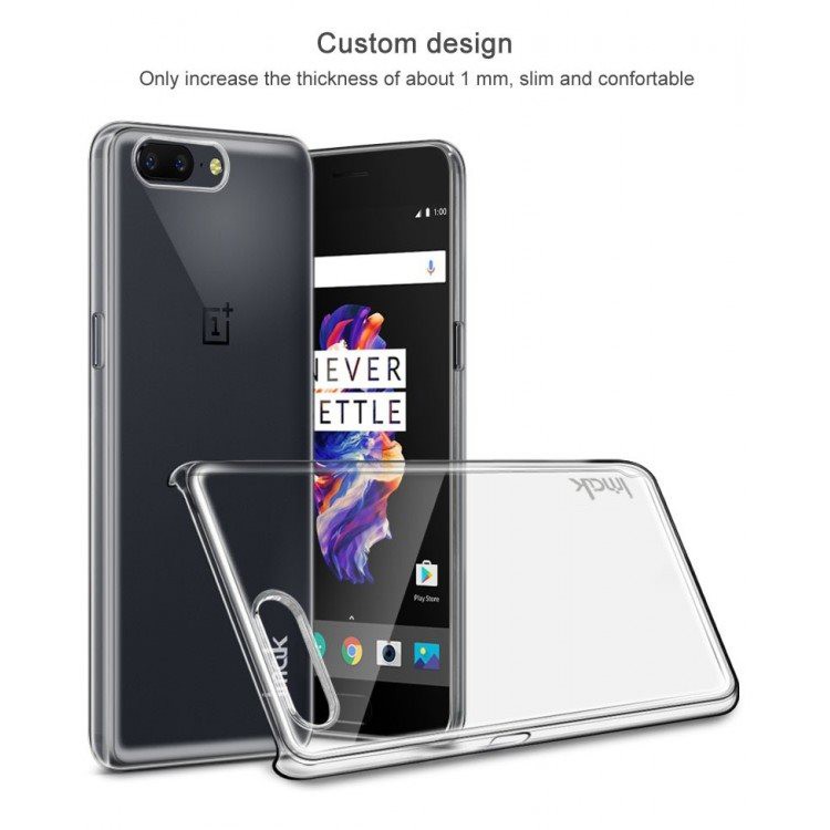 [Chính hãng iMak] Ốp Lưng OnePlus 5 Nano Trong Suốt