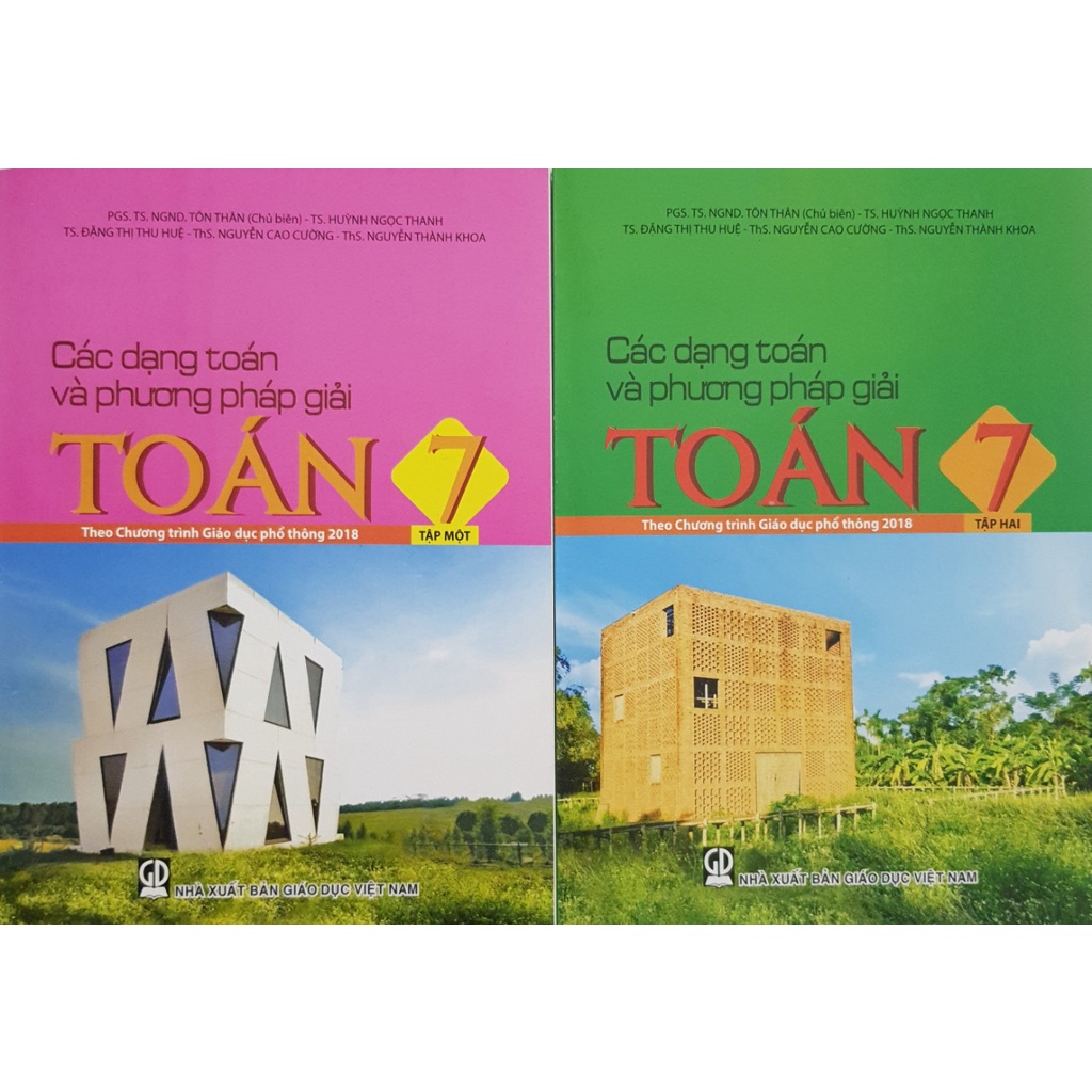 Sách - Các dạng Toán và phương pháp giải Toán 7 (Hai tập)