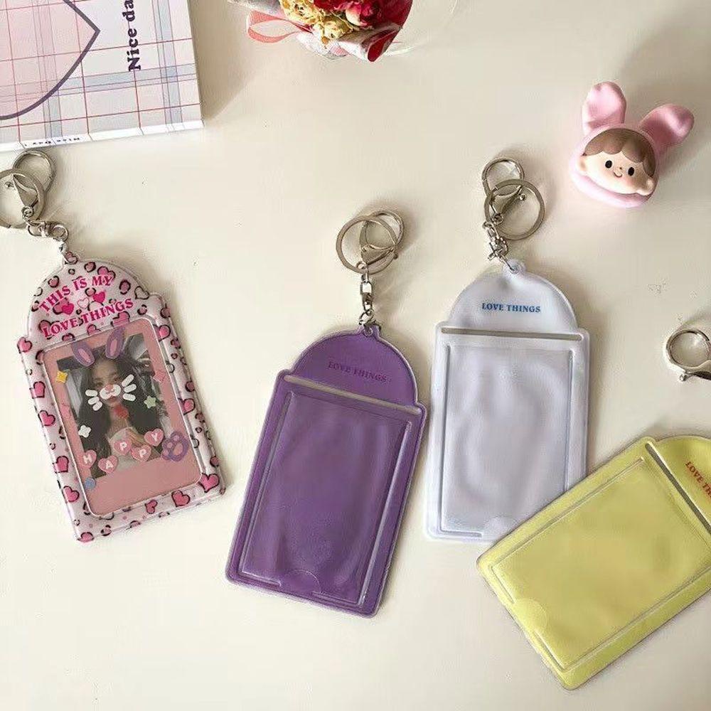Hộp Đựng Ảnh / Thẻ / Chìa Khóa / Xe Buýt / Thẻ Hình Thần Tượng Hàn Quốc Nhật Bản / Đại Học