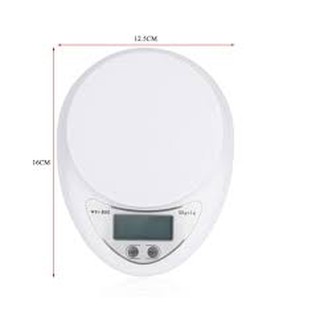 CÂN TIỂU LY 5 KG ELECTRONIC KITCHEN SCALE