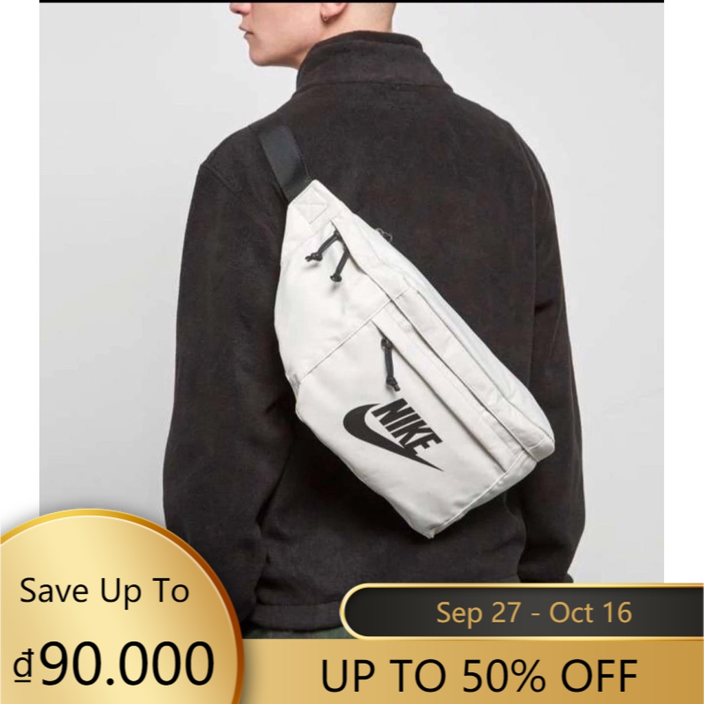 Túi đeo chéo hoạ tiết logo NIKE với sức chứa lớn tiện dụng OEM