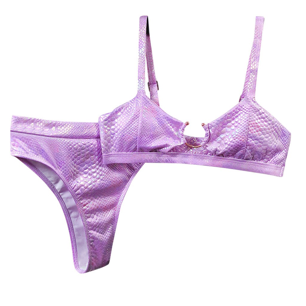 Bikini màu trơn có mút nâng ngực quyến rũ | BigBuy360 - bigbuy360.vn