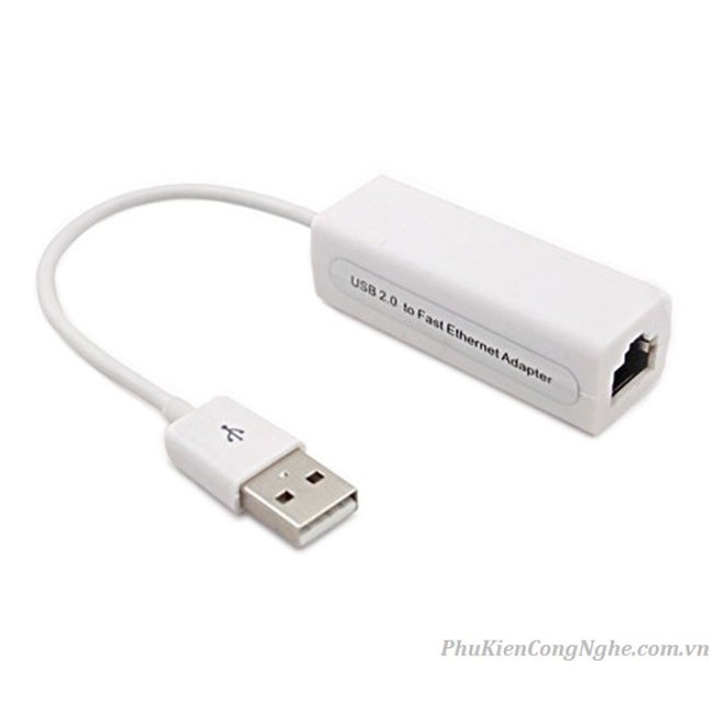 [USB ra Lan có Dây [Apple] chuyển đổi từ cổng usb ra mạng