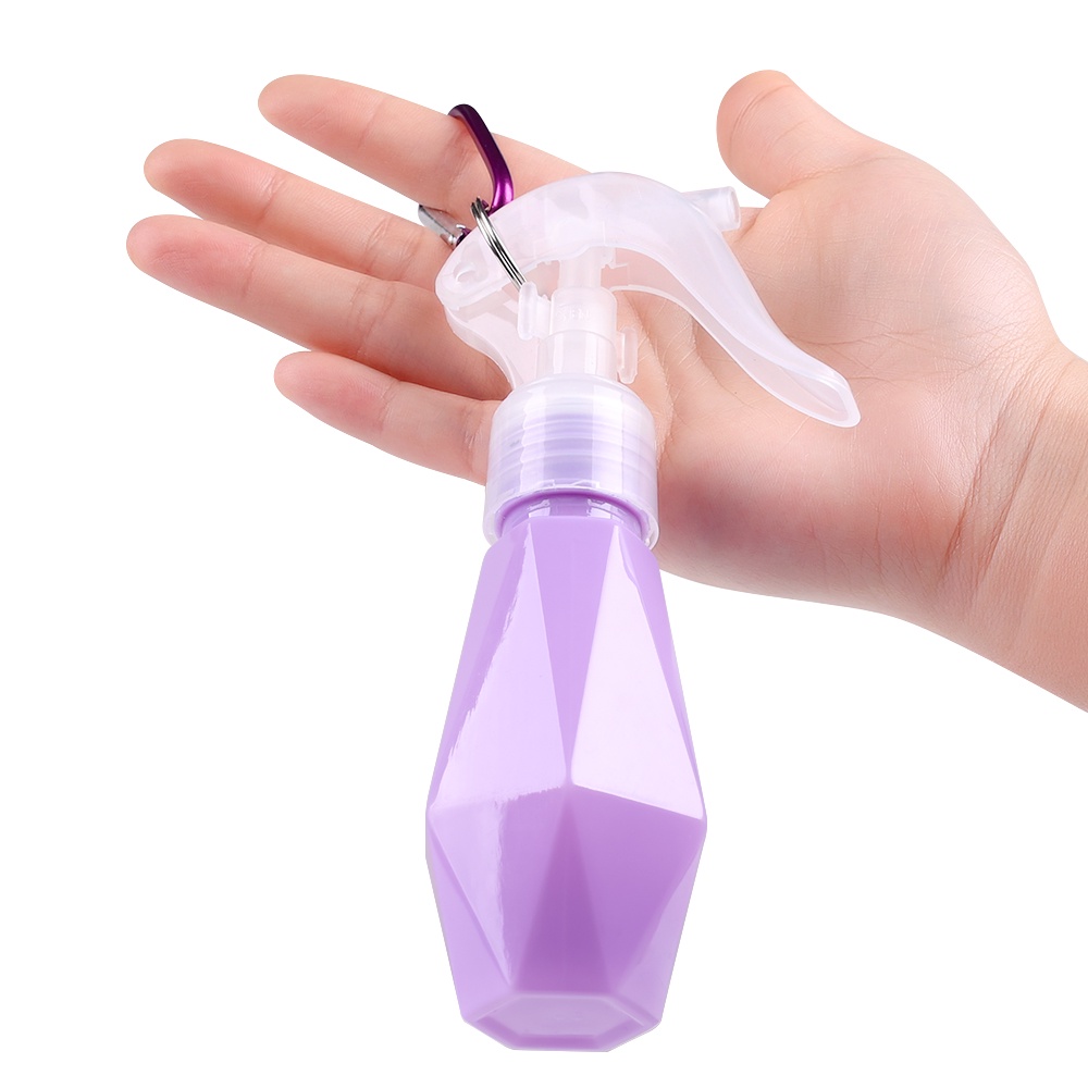 Chai Nhựa Rỗng Đựng Nước Hoa/ Tinh Dầu/Nước Hoa Dạng Xịt 100ml Hình Quả Bầu Có Móc Màu Sắc Tiện Dụng Khi Đi Du Lịch