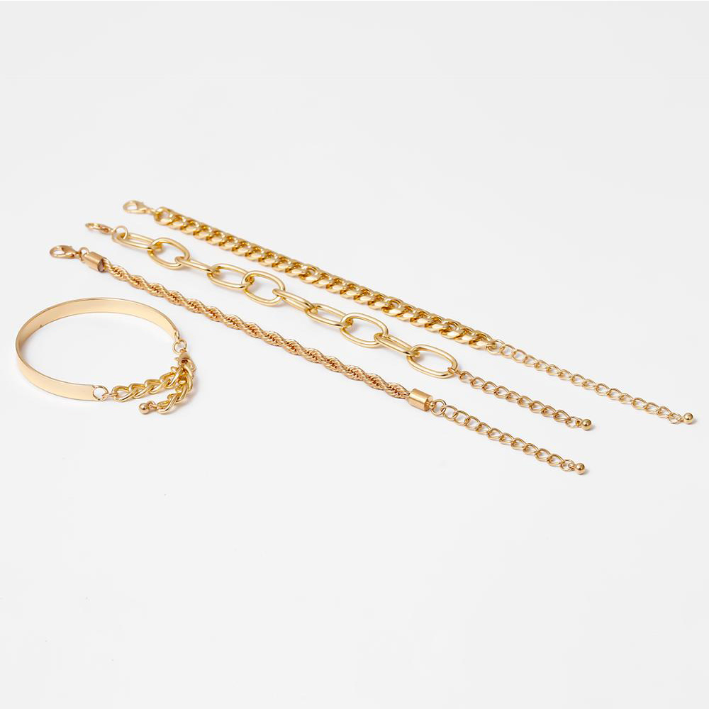 Set 4 vòng tay cá tính UNISEX