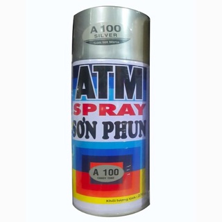 Sơn xịt ATM A100( bạc lót)