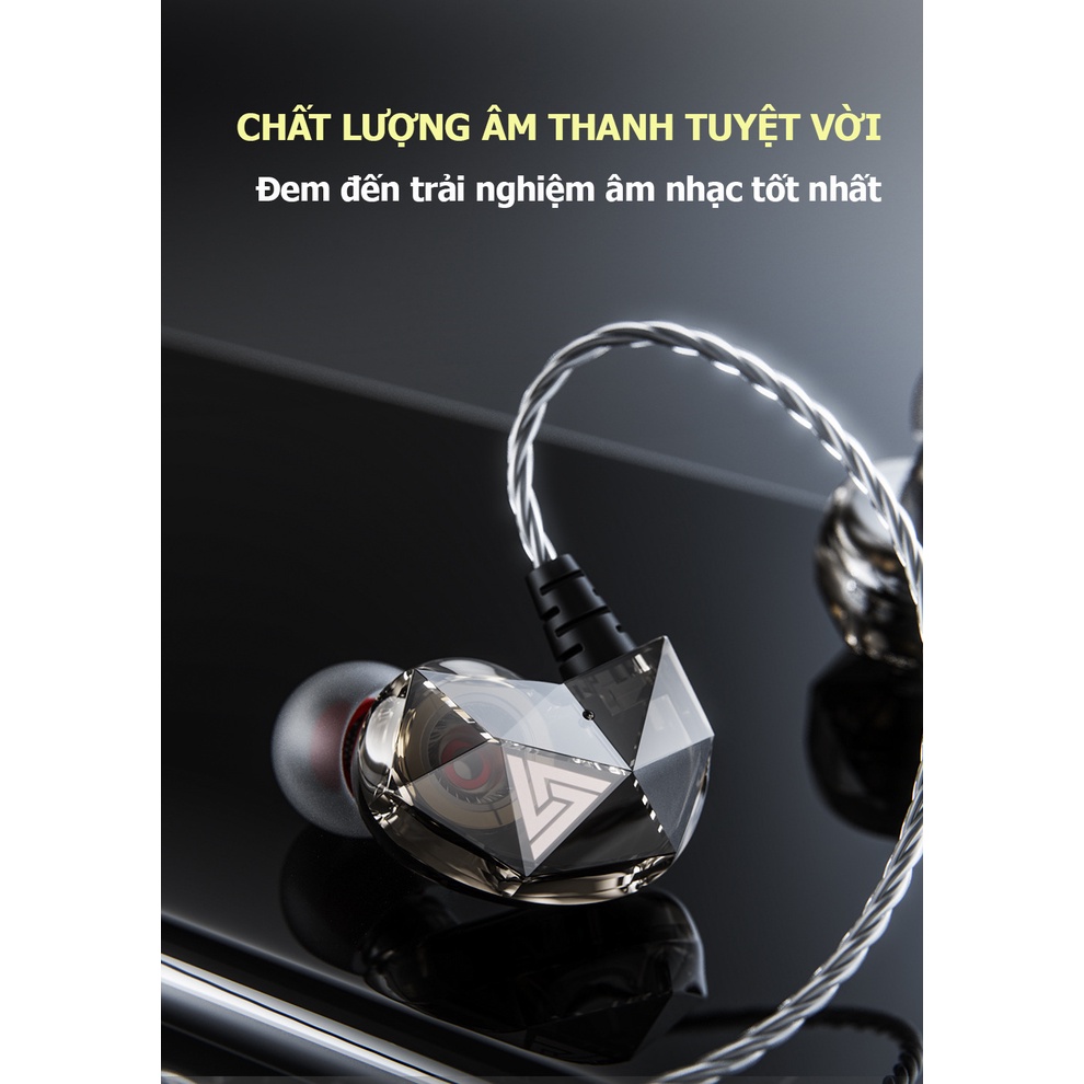 Tai nghe có dây gaming chính hãng chống ồn tốt âm thanh HiFi 8D chơi game ngon AK2
